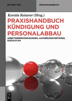 Praxishandbuch Kündigung und Personalabbau (eBook, ePUB)