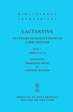 Libri V et VI (eBook, PDF) - Lactantius, Lucius Caelius Firmianus