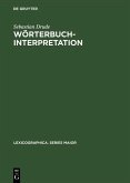 Wörterbuchinterpretation (eBook, PDF)