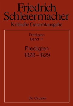 Cover Predigten 1828-1829 (eBook, PDF)