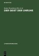 Der Geist der Unruhe (eBook, PDF) - Bild 1