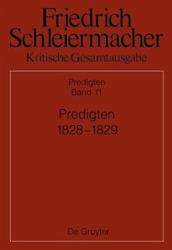 Predigten 1828-1829 (eBook, ePUB)