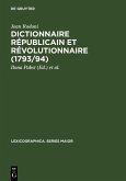 Dictionnaire Républicain et Révolutionnaire (1793/94) (eBook, PDF)