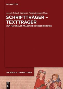 Schriftträger - Textträger (eBook, PDF)