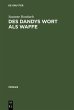 Des Dandys Wort als Waffe (eBook, PDF) - Bild 1