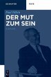 Der Mut zum Sein (eBook, ePUB) - Bild 1