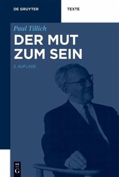 Der Mut zum Sein (eBook, ePUB) - Tillich, Paul
