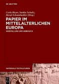 Papier im mittelalterlichen Europa (eBook, PDF)