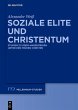 Soziale Elite und Christentum (eBook,... - Bild 1