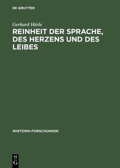 Cover Reinheit der Sprache, des Herzens und des Leibes (eBook, PDF)