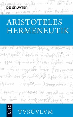 Hermeneutik / Peri hermeneias (eBook, PDF) - Aristoteles