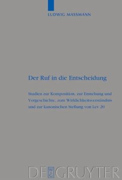 Cover Der Ruf in die Entscheidung (eBook, PDF)