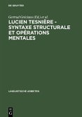 Lucien Tesnière - Syntaxe structurale et opérations mentales (eBook, PDF)