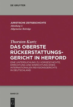 Das Oberste Rückerstattungsgericht in Herford (eBook, ePUB) - Kurtz, Thorsten