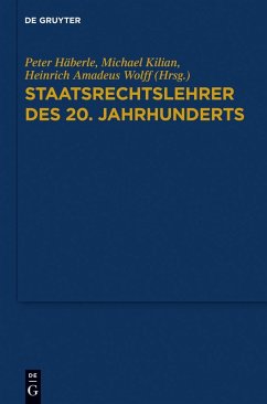 Cover Staatsrechtslehrer des 20. Jahrhunderts (eBook, ePUB)