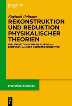 Rekonstruktion und Reduktion physikalischer Theorien (eBook, PDF) - Bolinger, Raphael