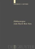 Zählsynopse zum Buch Ben Sira (eBook, PDF)