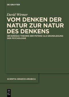 Vom Denken der Natur zur Natur des Denkens (eBook, ePUB) - Wirmer, David