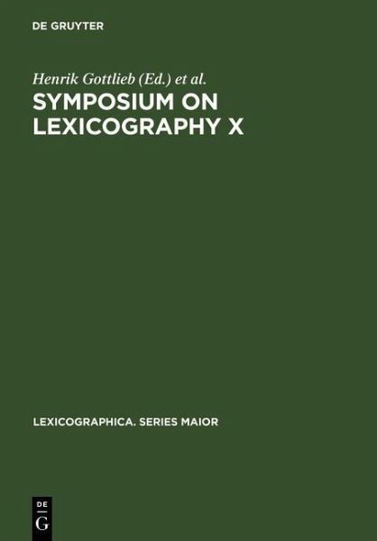 Symposium on Lexicography X (eBook, PDF)