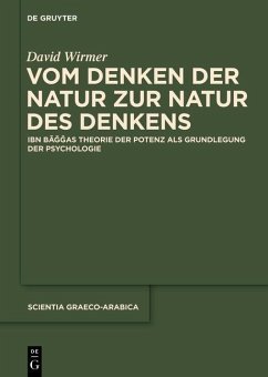 Vom Denken der Natur zur Natur des Denkens (eBook, PDF) - Wirmer, David