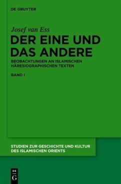 Der Eine und das Andere (eBook, PDF) - Ess, Josef Van