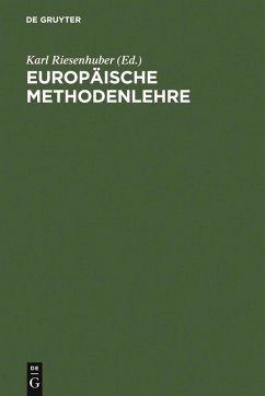 Europäische Methodenlehre (eBook, PDF)