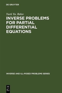 Inverse Problems for Partial Differential Equations (eBook, PDF) - Belov, Yurii Ya.