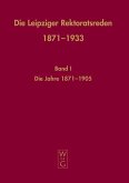 Die Leipziger Rektoratsreden 1871-1933 (eBook, PDF)