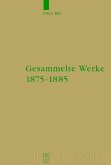 Gesammelte Werke 1875-1885 (eBook, PDF)