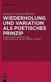 Wiederholung und Variation als poetisches Prinzip (eBook, PDF)