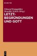 Letztbegründungen und Gott (eBook, PDF) - Bild 1