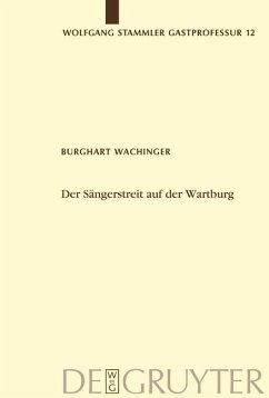 Der Sängerstreit auf der Wartburg (eBook, PDF) - Wachinger, Burghart