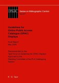 IFLA Guidelines for Online Public Access Catalogue (OPAC) Displays (eBook, PDF)