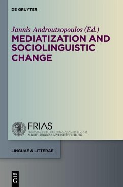Cover Mediatization and Sociolinguistic Change (eBook, ePUB)