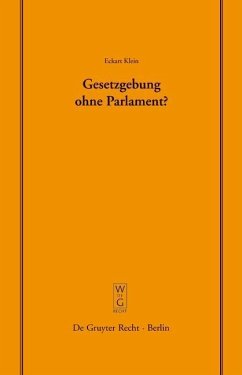 Cover Gesetzgebung ohne Parlament? (eBook, PDF)