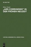 "Ars corrigendi" in der frühen Neuzeit (eBook, PDF)