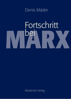 Cover Fortschritt bei Marx (eBook, PDF)
