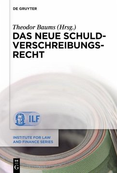 Das neue Schuldverschreibungsrecht (eBook, PDF)