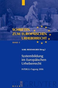 Cover Systembildung im Europäischen Urheberrecht (eBook, PDF)