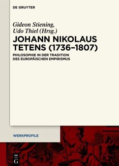 Johann Nikolaus Tetens (1736-1807) (eBook, ePUB)
