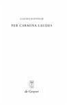 Per carmina laudes (eBook, PDF) - Schindler, Claudia