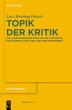 Topik der Kritik (eBook, PDF) - Bild 1