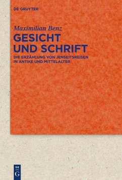 Gesicht und Schrift (eBook, PDF) - Benz, Maximilian