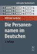 Die Personennamen im Deutschen (eBook,... - Bild 1