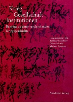 Krieg - Gesellschaft - Institutionen (eBook, PDF)