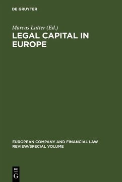 Cover Legal Capital in Europe (eBook, PDF)