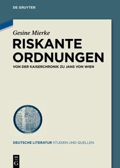 Riskante Ordnungen (eBook, PDF) - Mierke, Gesine