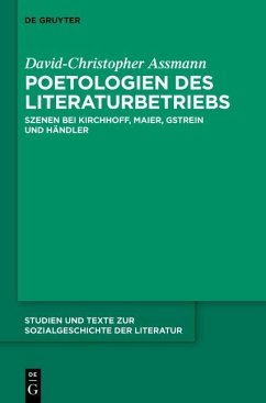 Poetologien des Literaturbetriebs (eBook, ePUB) - Assmann, David-Christopher