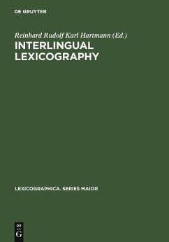 Interlingual Lexicography (eBook, PDF)