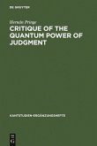 Critique of the Quantum Power of Judgment (eBook, PDF)